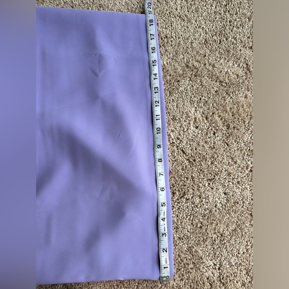 New Ann Taylor Lavender Square Neck Dress - Picture 12 of 14